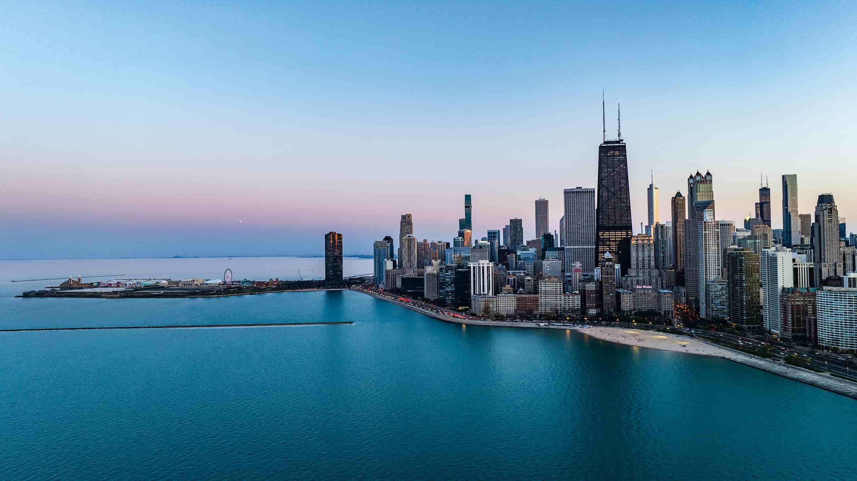 Chicago skyline, Cook County eviction attorney service area